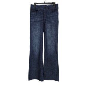 Women's - Betabrand Signature Bootcut Denim Jeans, Size Medium Long